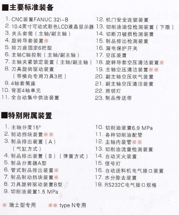 日本star数控走心机